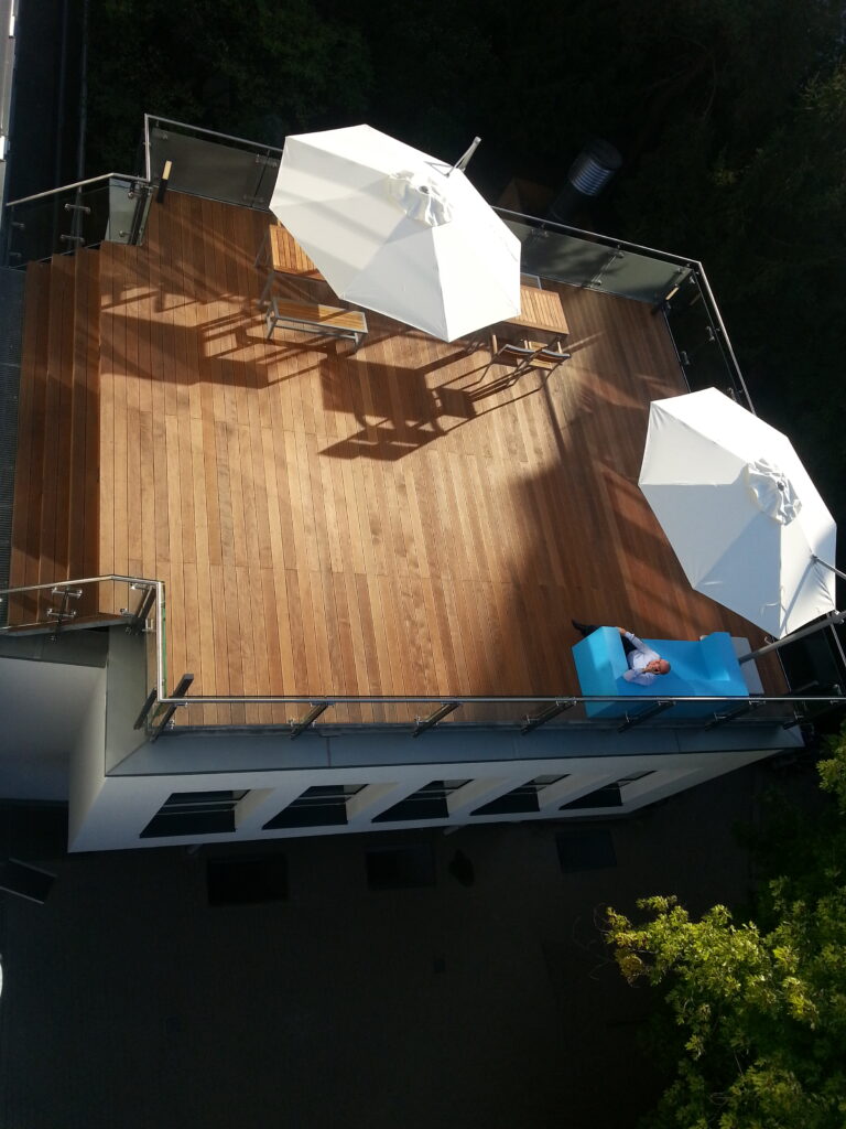 Balkongeländer Glas